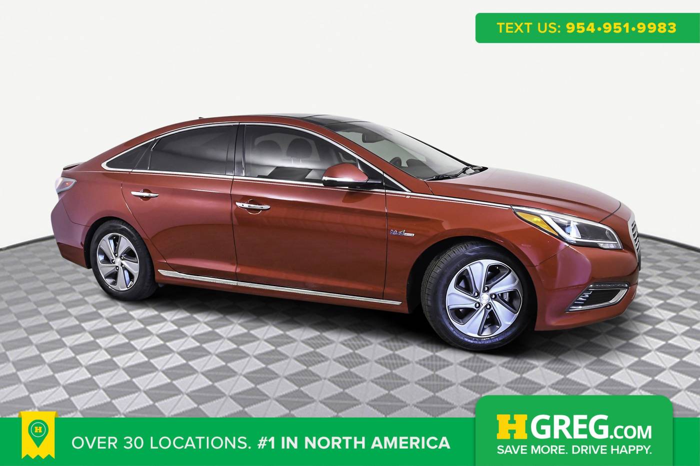 2016 Hyundai Sonata Hybrid Limited — Sedan — 77,423 mi — Orlando, FL
