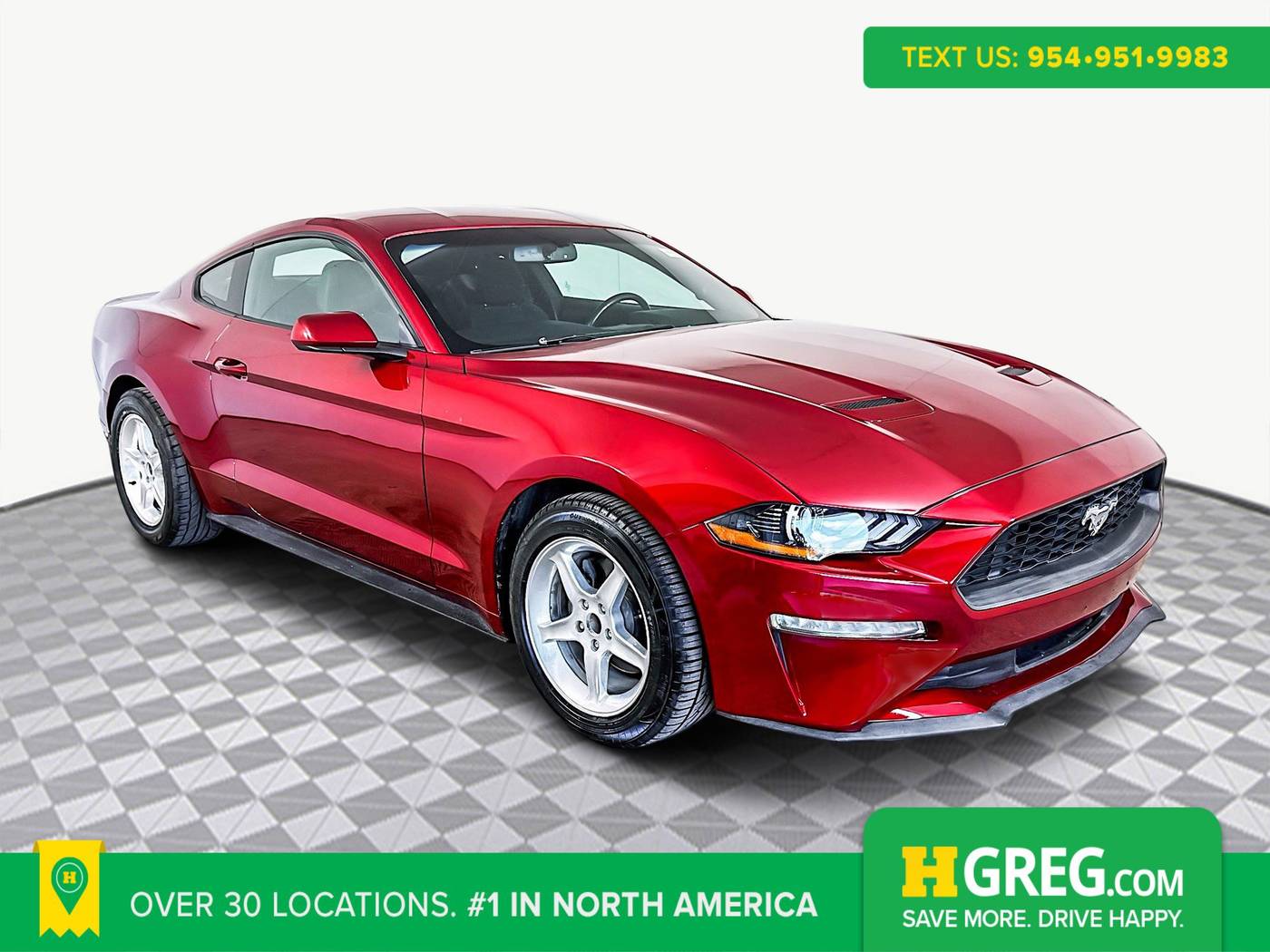 2018 Ford Mustang EcoBoost — Coupe — 60,712 mi — Orlando, FL