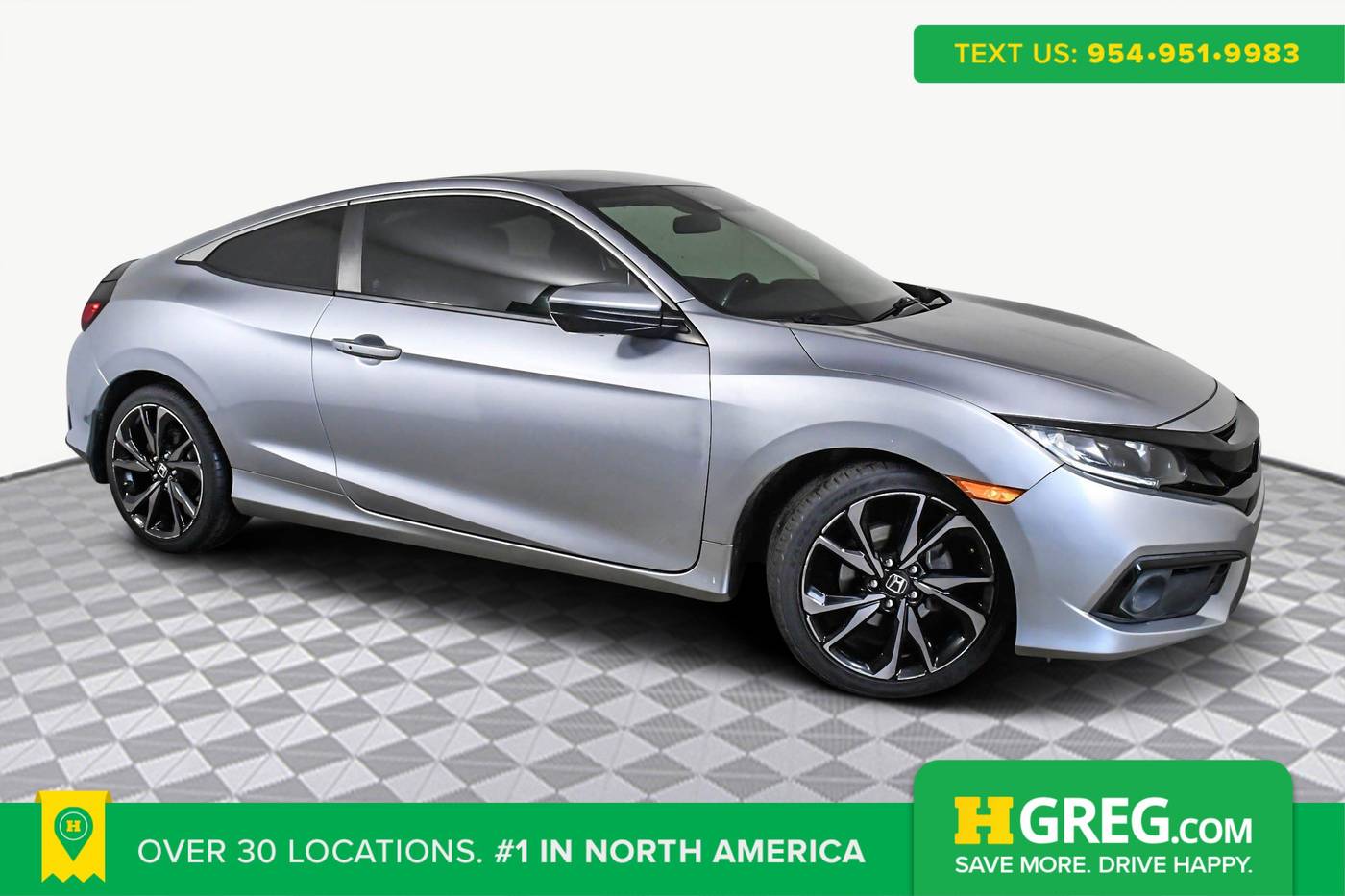 2019 Honda Civic Sport — Coupe — 64,698 mi — Orlando, FL