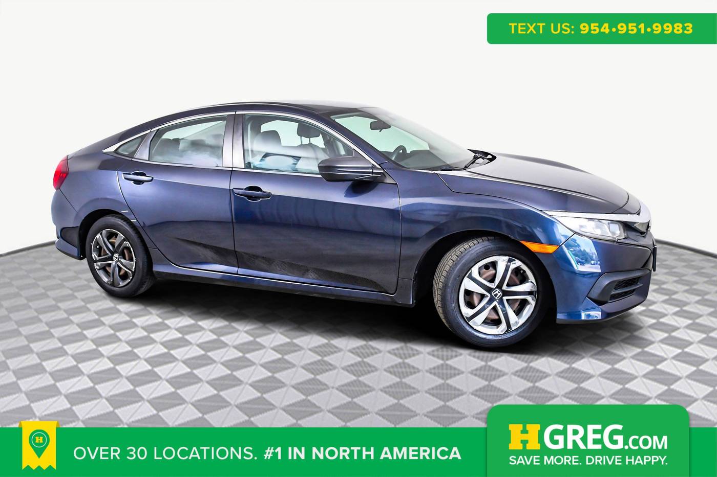 2018 Honda Civic LX — Sedan — 80,395 mi — Orlando, FL