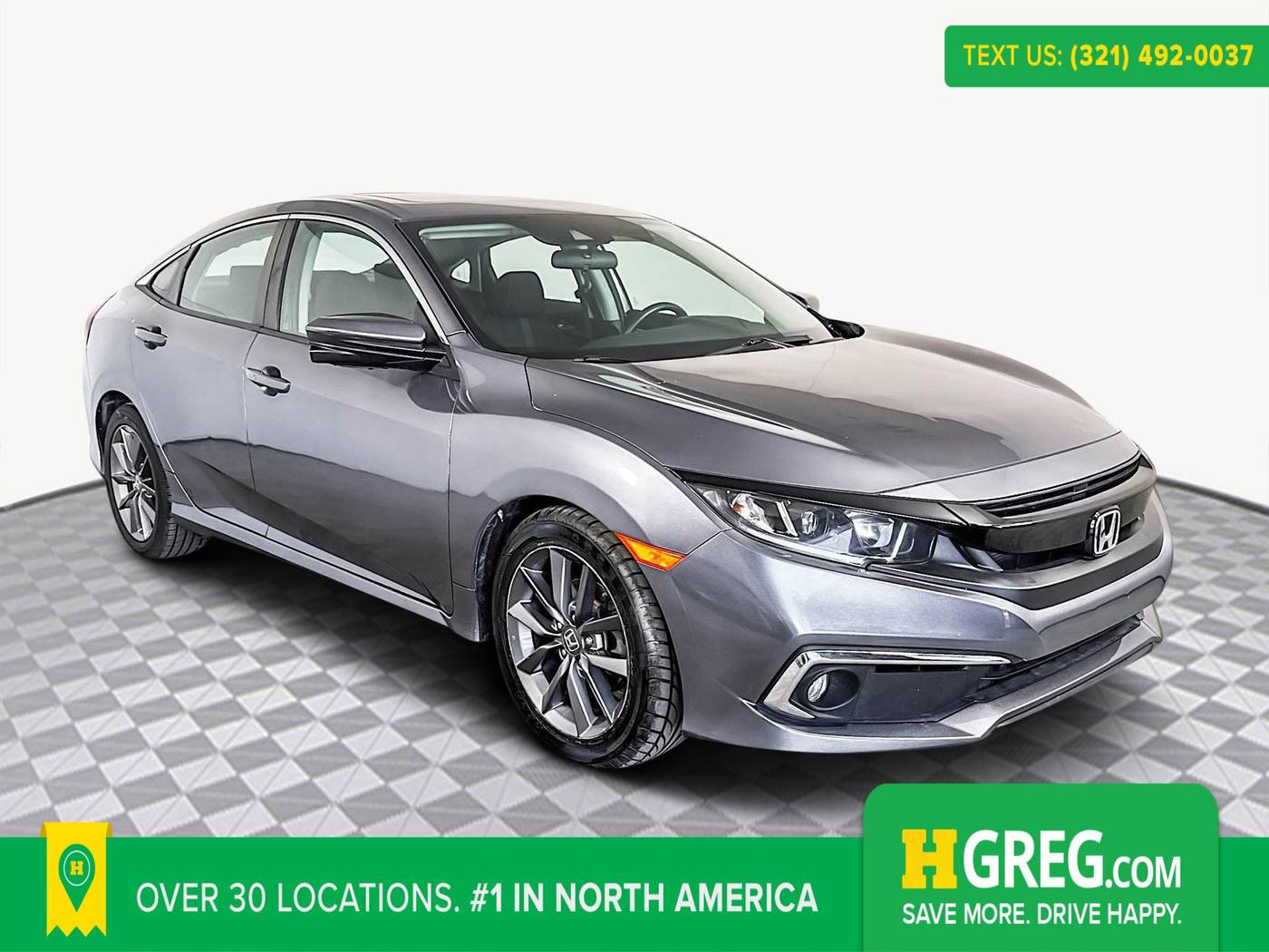 2021 Honda Civic EX — Sedan — 48,710 mi — Orlando, FL