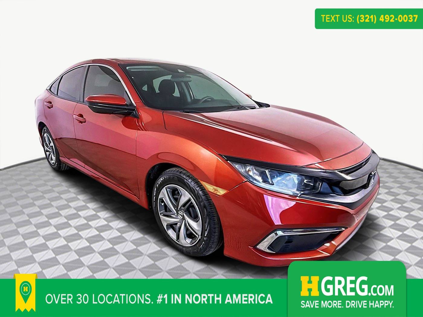 2019 Honda Civic LX — Sedan — 42,710 mi — Orlando, FL