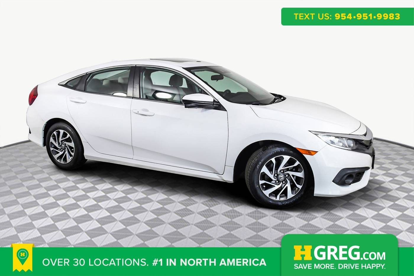 2018 Honda Civic EX — Sedan — 30,296 mi — Orlando, FL