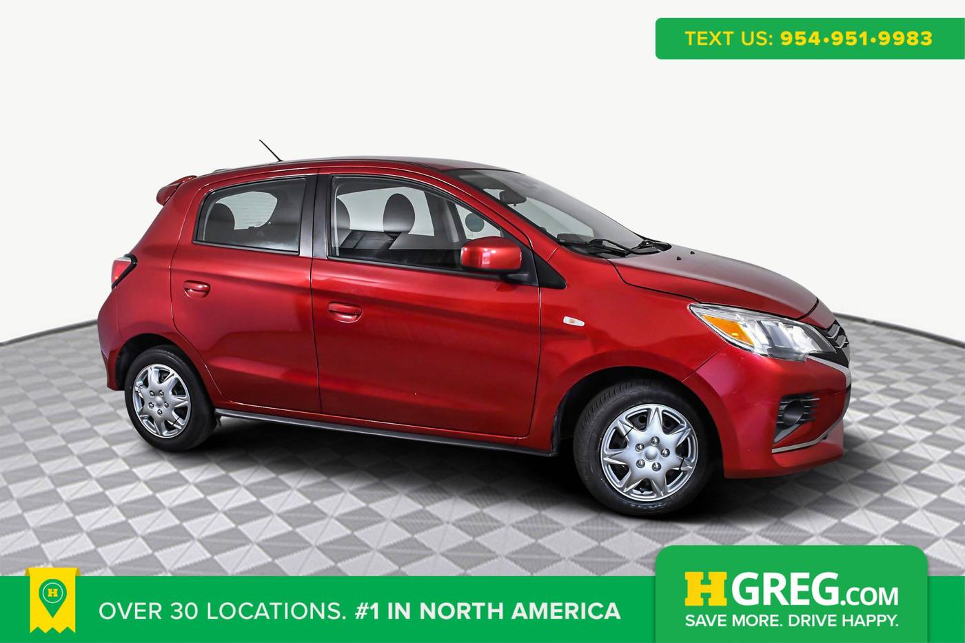 2021 Mitsubishi Mirage Carbonite Edition — Hatchback — 58,866 mi — Orlando, FL