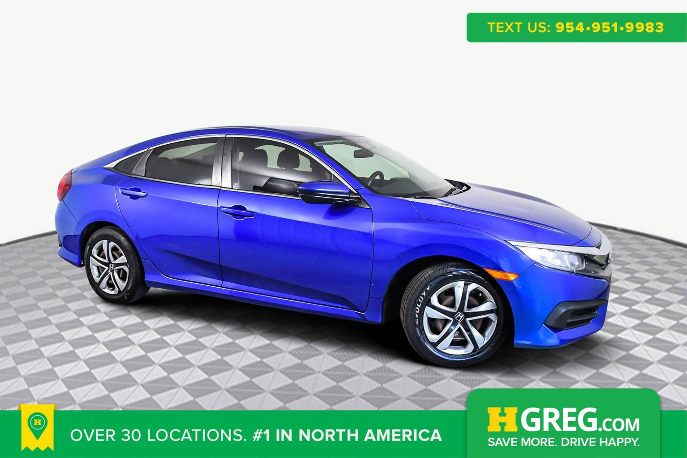 2017 Honda Civic LX — Sedan — 87,628 mi — Orlando, FL