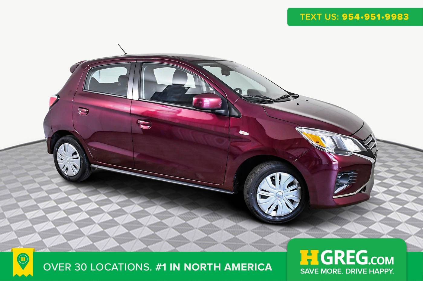 2021 Mitsubishi Mirage Carbonite Edition — Hatchback — 52,063 mi — Orlando, FL