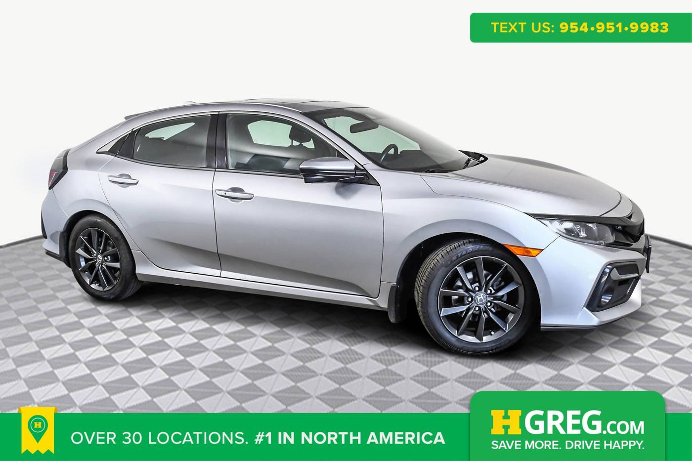 2020 Honda Civic EX — Hatchback — 63,267 mi — Orlando, FL