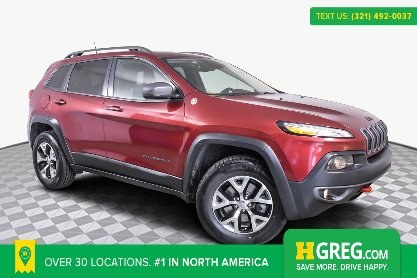 2016 Jeep Cherokee Trailhawk — SUV — 77,319 mi — Orlando, FL