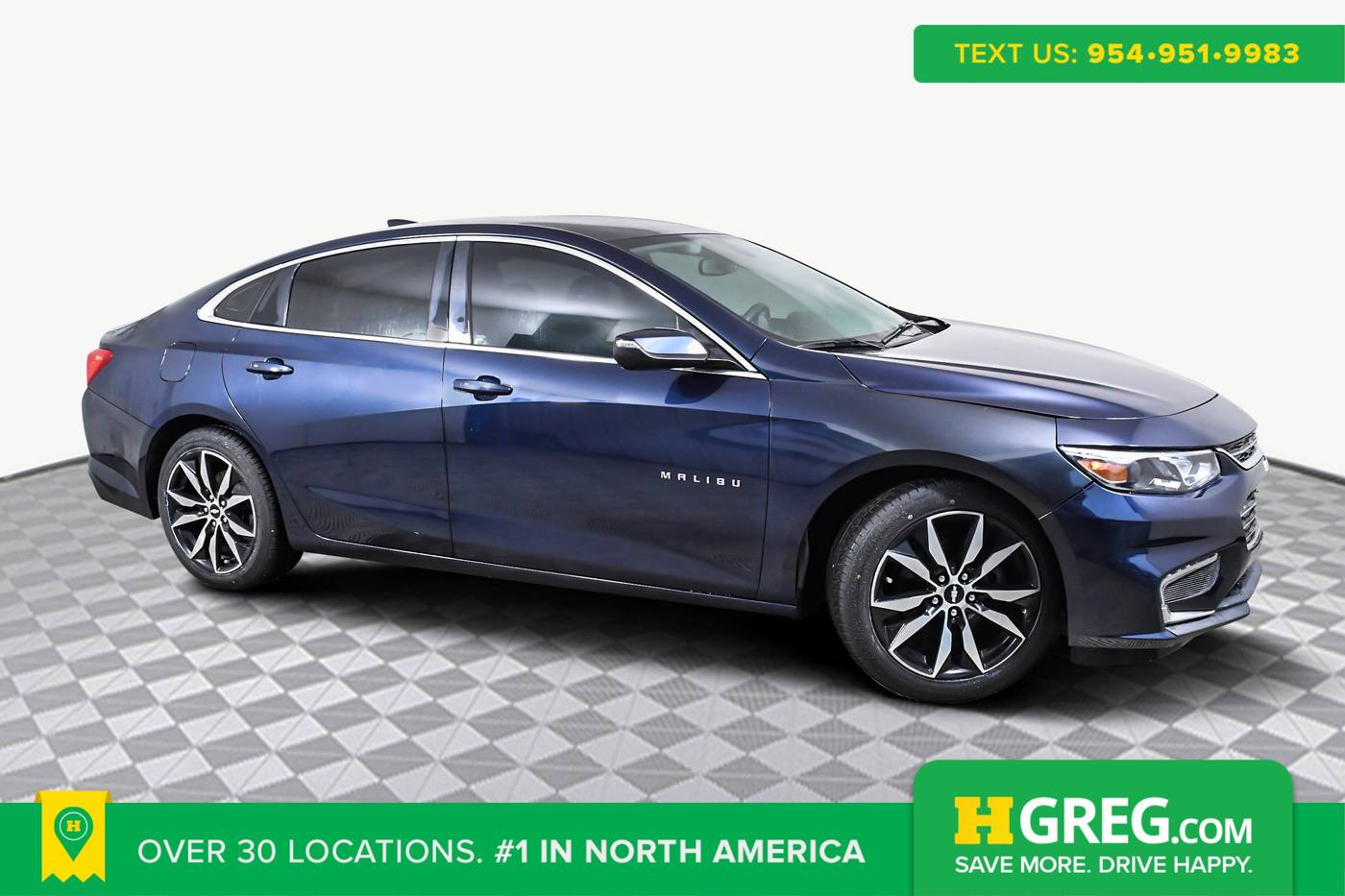 2017 Chevrolet Malibu LT — Sedan — 77,369 mi — Orlando, FL