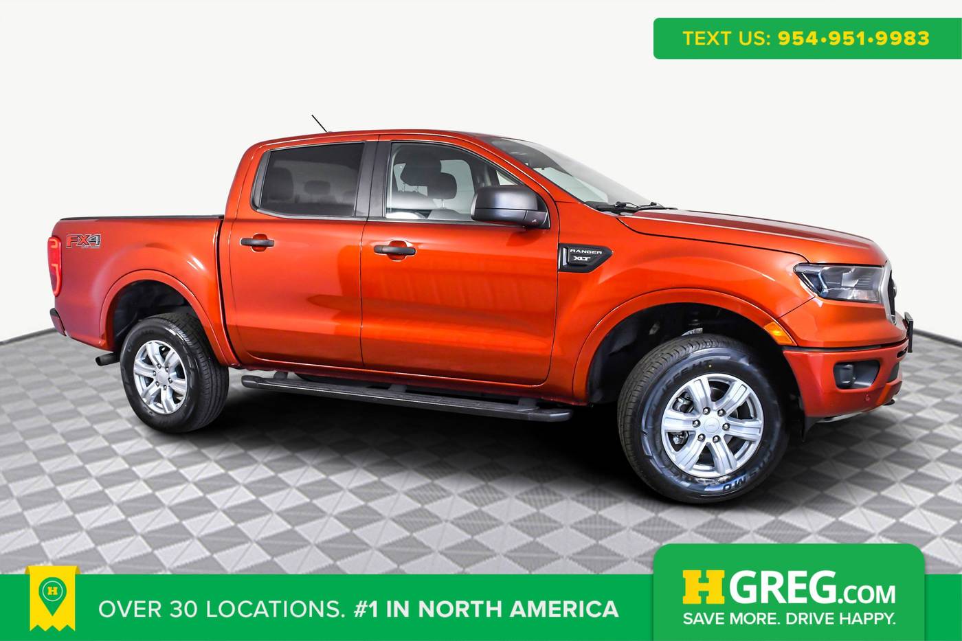 2019 Ford Ranger XLT — Pickup Truck — 70,664 mi — Orlando, FL
