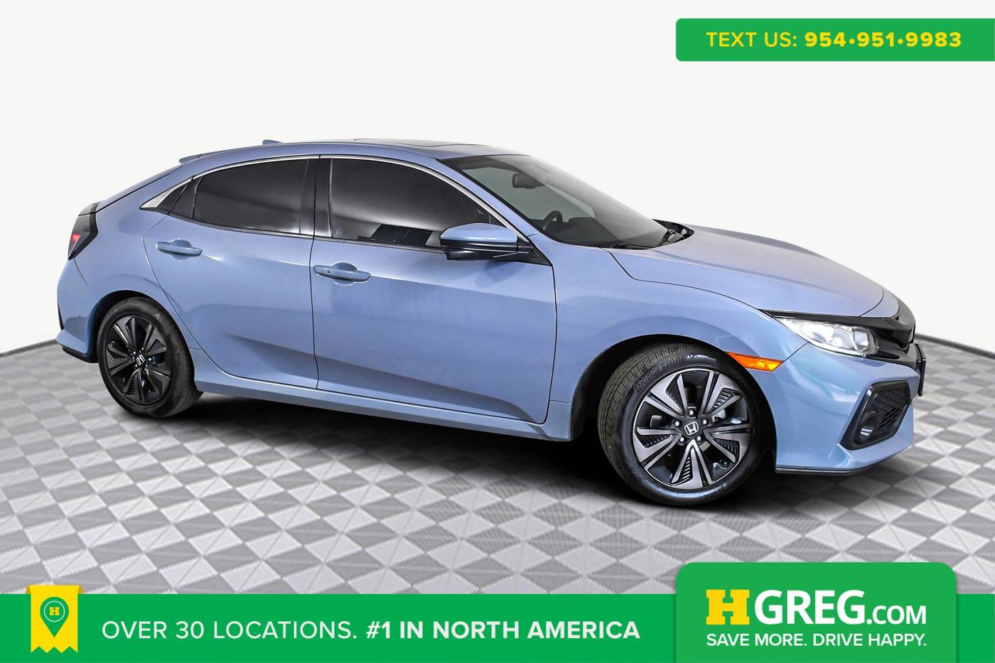 2018 Honda Civic EX-L Navi — Hatchback — 70,801 mi — Orlando, FL