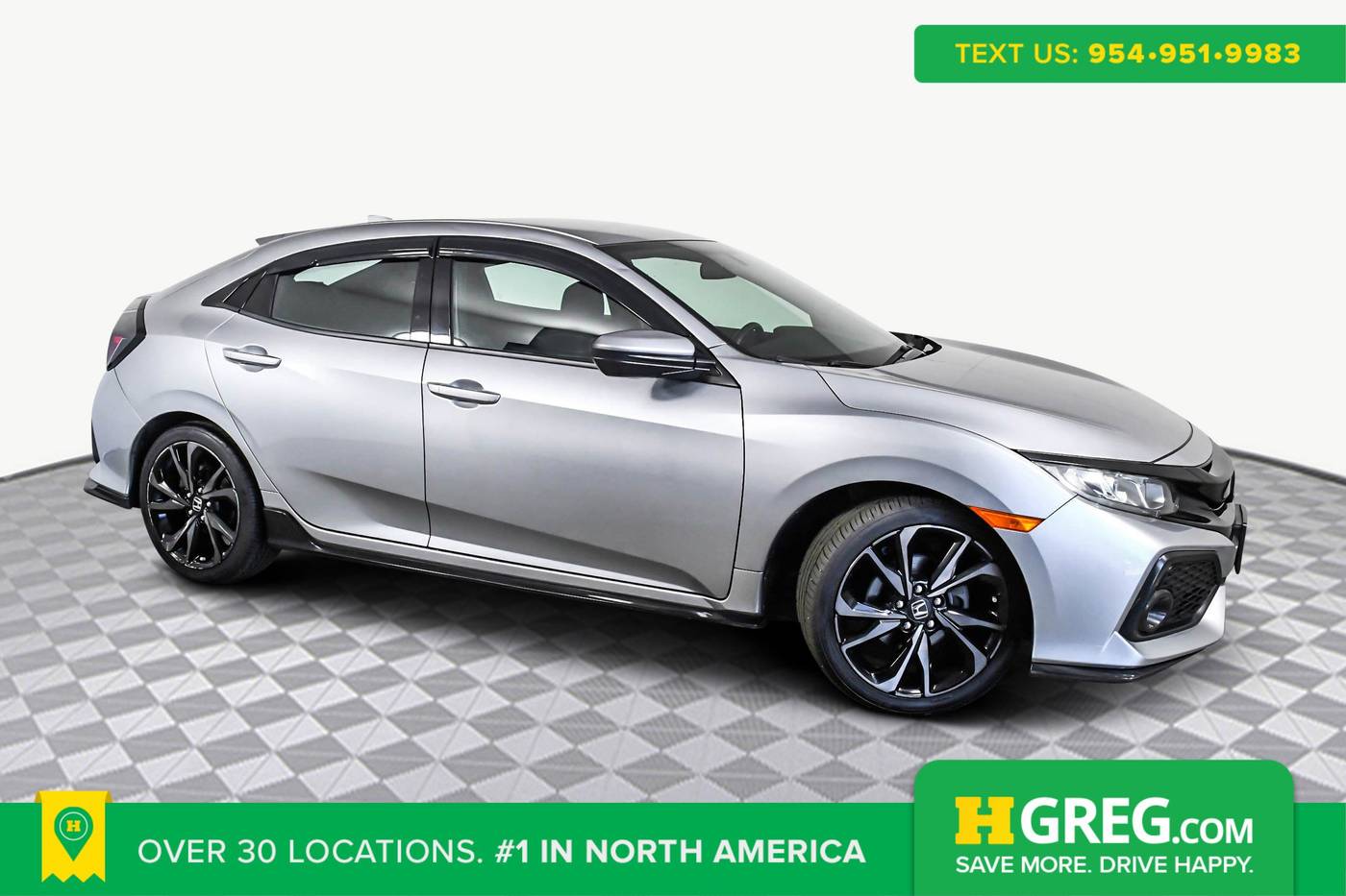 2018 Honda Civic Sport — Hatchback — 50,398 mi — Orlando, FL