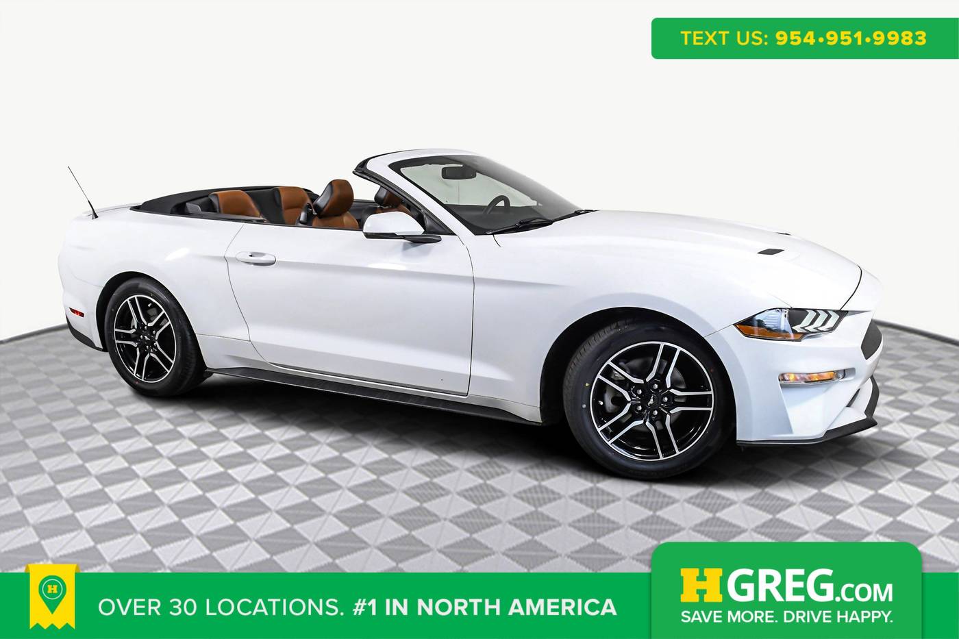 2019 Ford Mustang EcoBoost Premium — Convertible — 72,524 mi — Orlando, FL