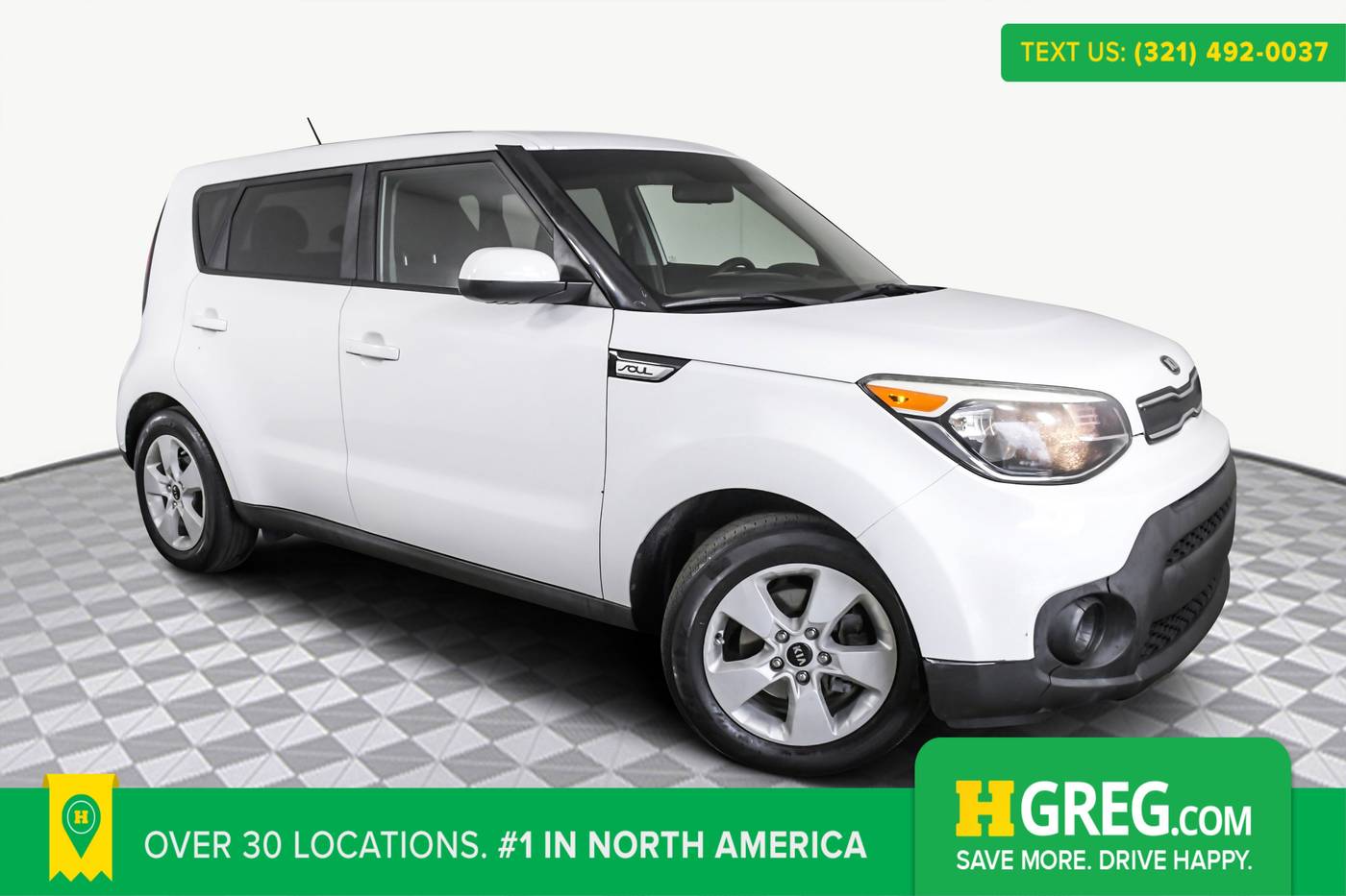 2017 Kia Soul Base — Hatchback — 52,346 mi — Orlando, FL