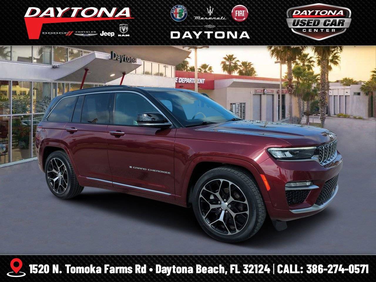 2024 Jeep Grand Cherokee Summit Reserve — SUV — 8,568 mi — Daytona Beach, FL