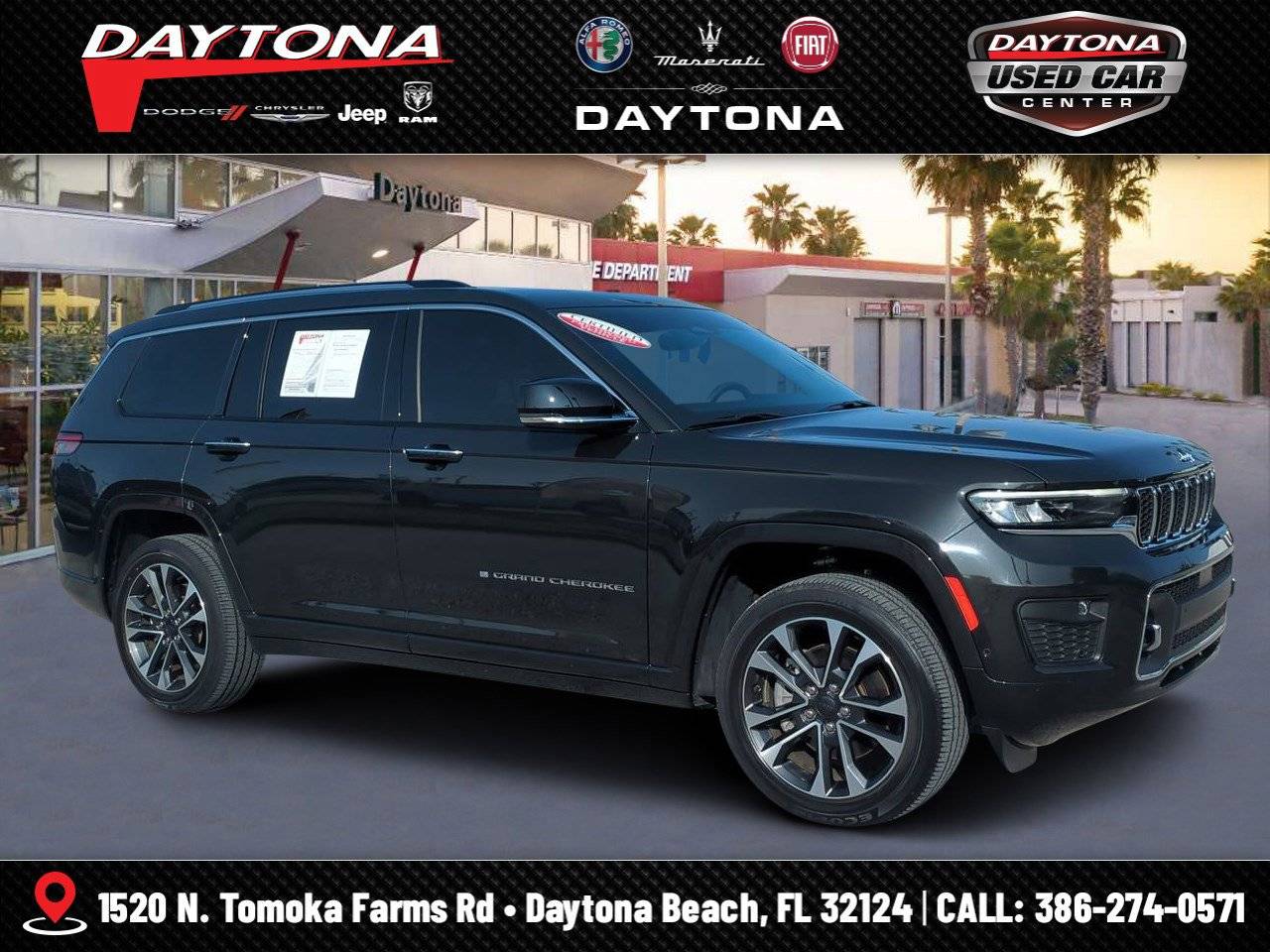 2023 Jeep Grand Cherokee Overland — SUV — 13,213 mi — Daytona Beach, FL