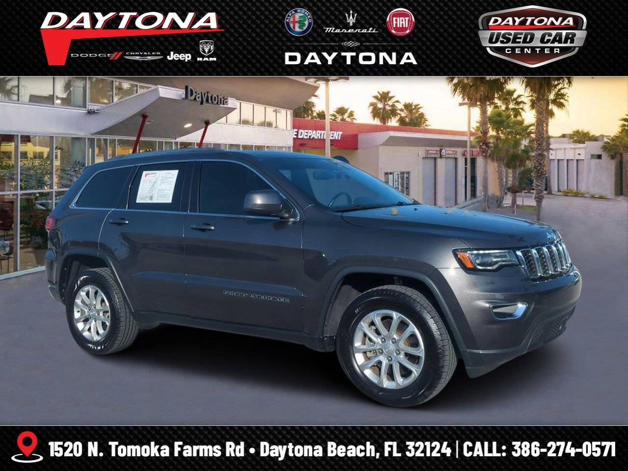 2021 Jeep Grand Cherokee WK Laredo X — SUV — 40,015 mi — Daytona Beach, FL