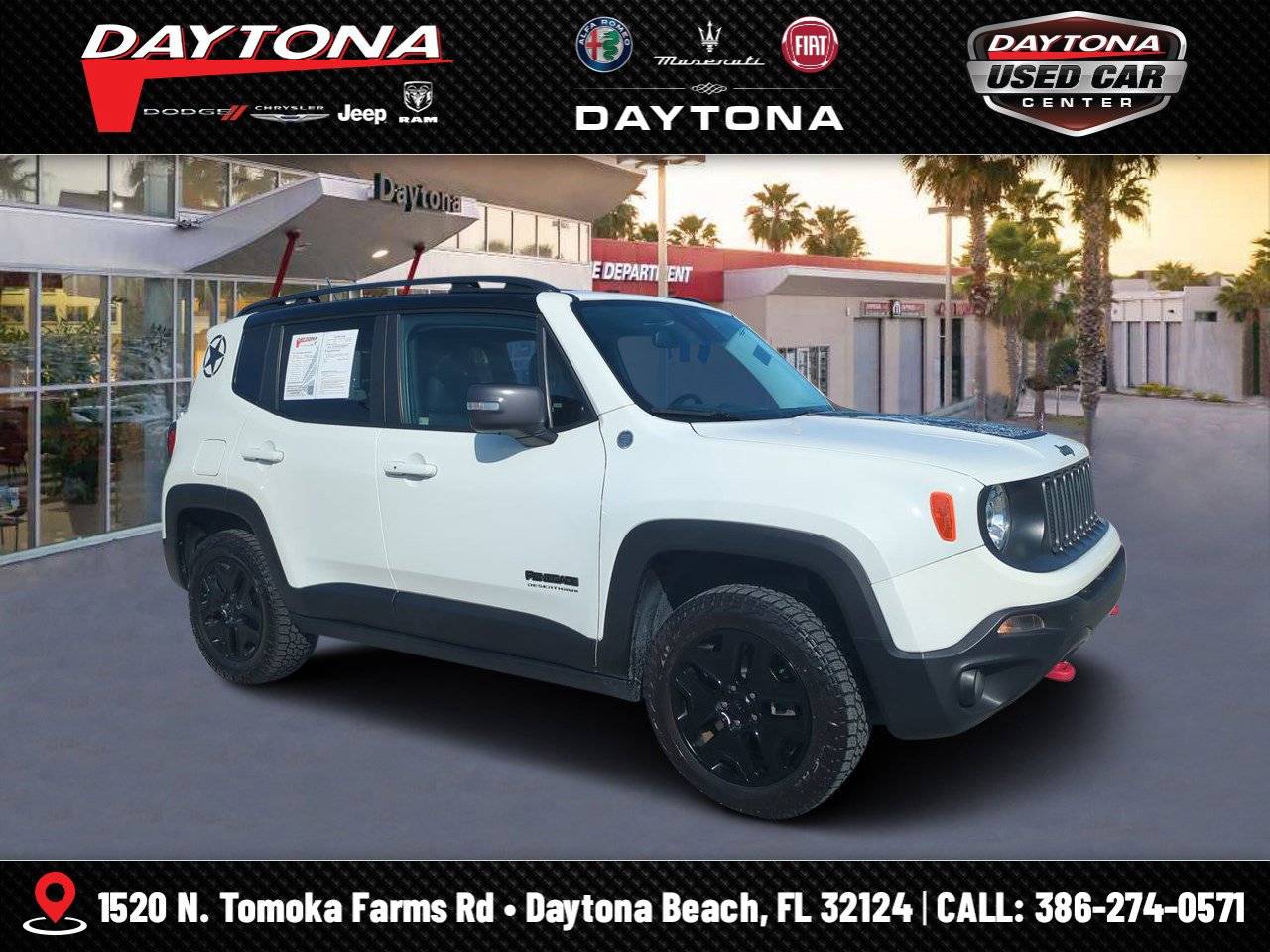 2017 Jeep Renegade Deserthawk — SUV — 63,177 mi — Daytona Beach, FL