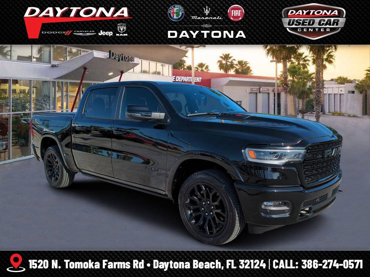 2025 Ram 1500 Limited — Pickup Truck — 2,598 mi — Daytona Beach, FL
