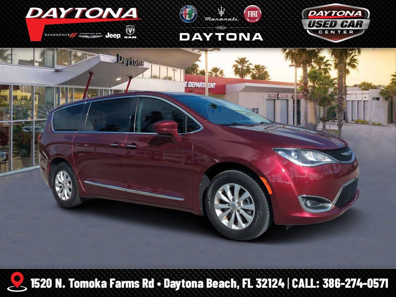 2019 Chrysler Pacifica Touring Plus — Minivan — 99,734 mi — Daytona Beach, FL