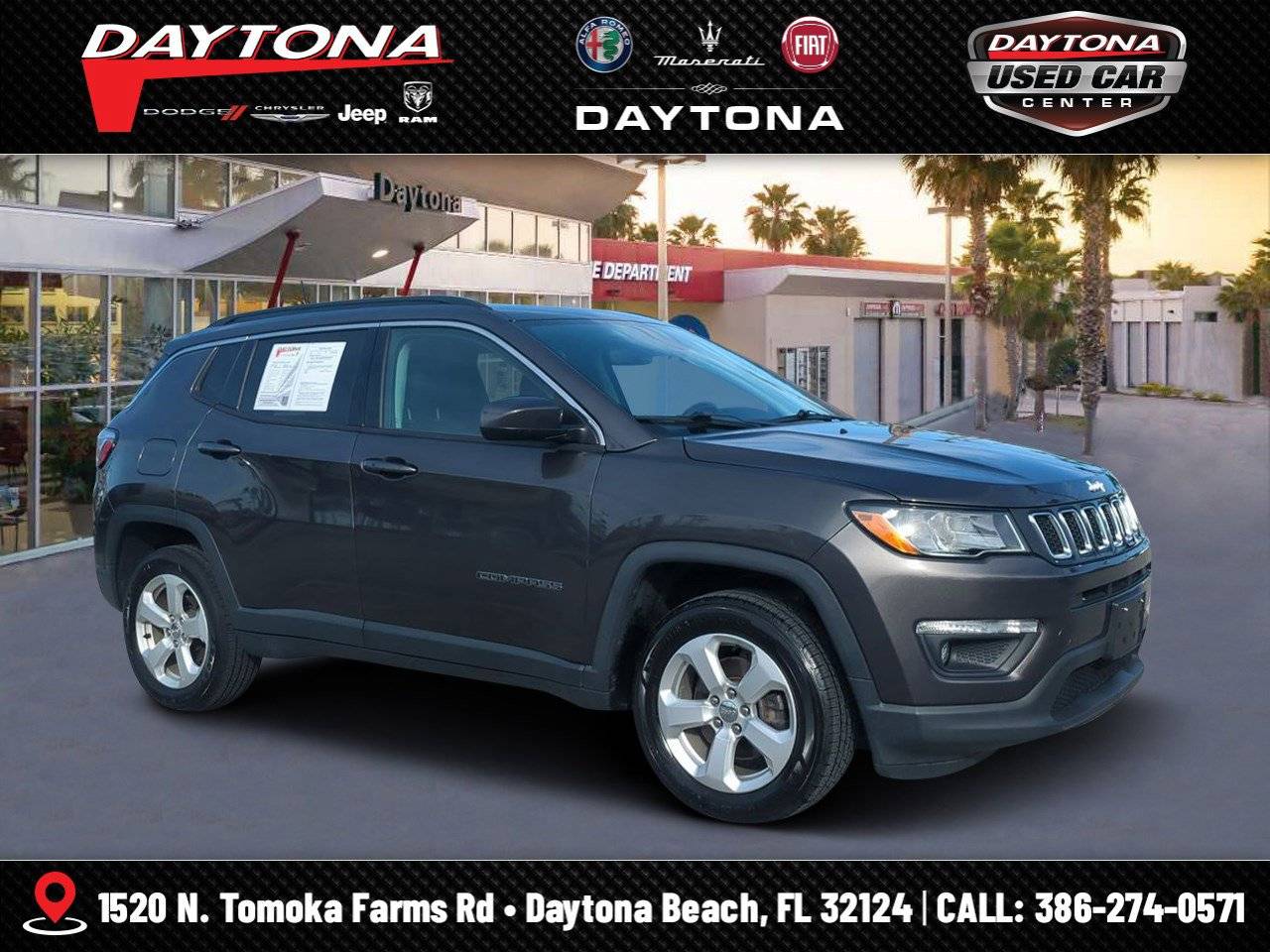 2018 Jeep Compass Latitude — SUV — 36,844 mi — Daytona Beach, FL