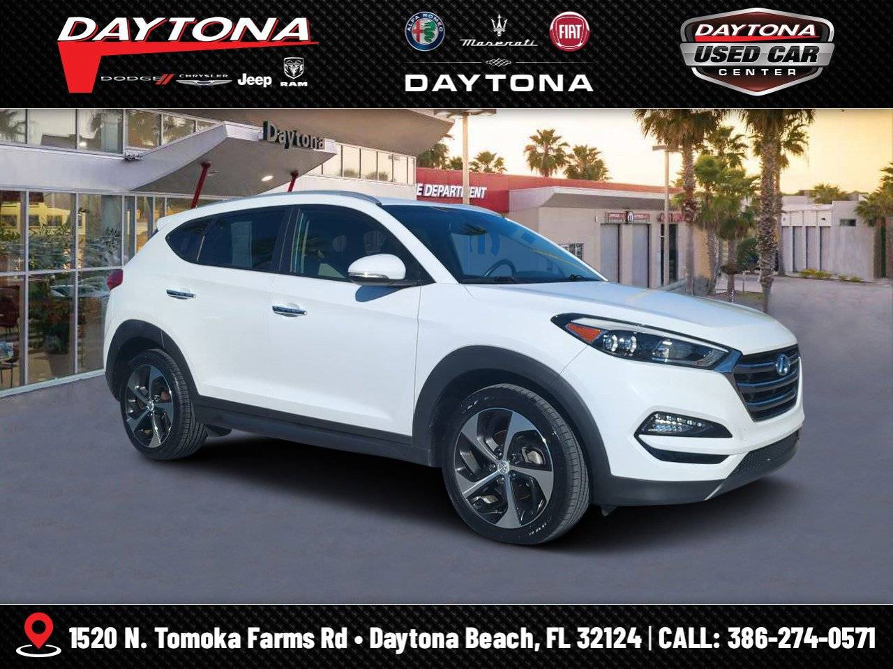 2016 Hyundai Tucson Limited — SUV — 63,597 mi — Daytona Beach, FL