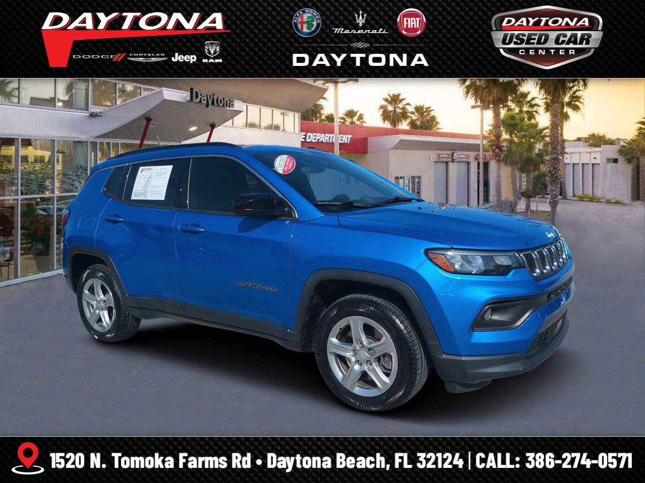 2023 Jeep Compass Latitude — SUV — 24,035 mi — Daytona Beach, FL