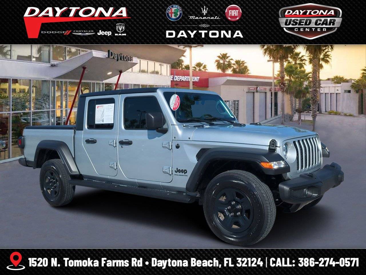 2023 Jeep Gladiator Sport — Pickup Truck — 41,453 mi — Daytona Beach, FL