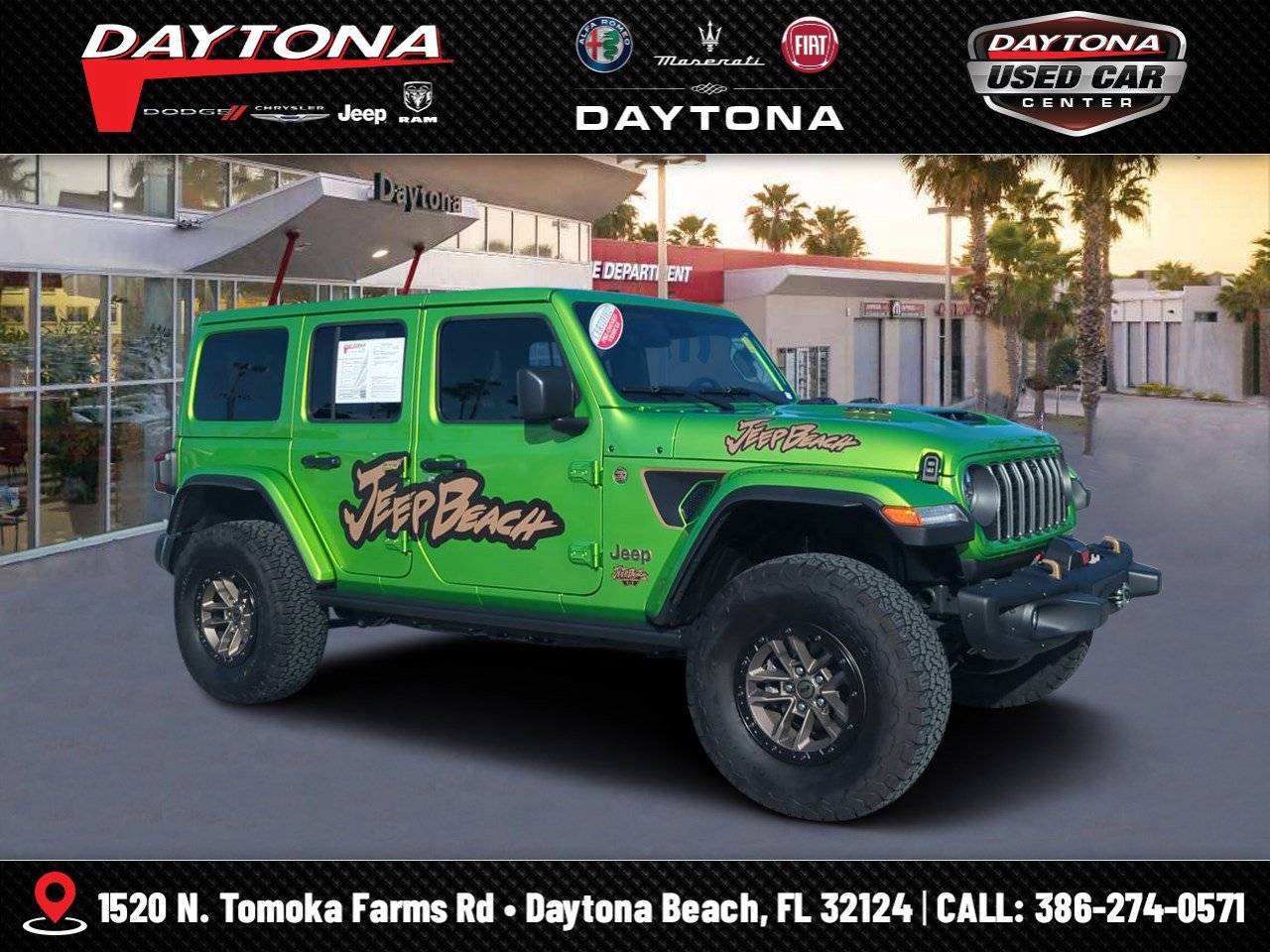 2025 Jeep Wrangler Rubicon 392 Final Edition — SUV — 1,796 mi — Daytona Beach, FL
