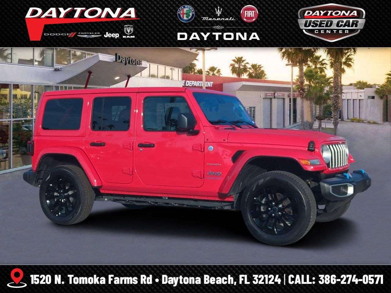 2024 Jeep Wrangler Sahara — SUV — 46,199 mi — Daytona Beach, FL