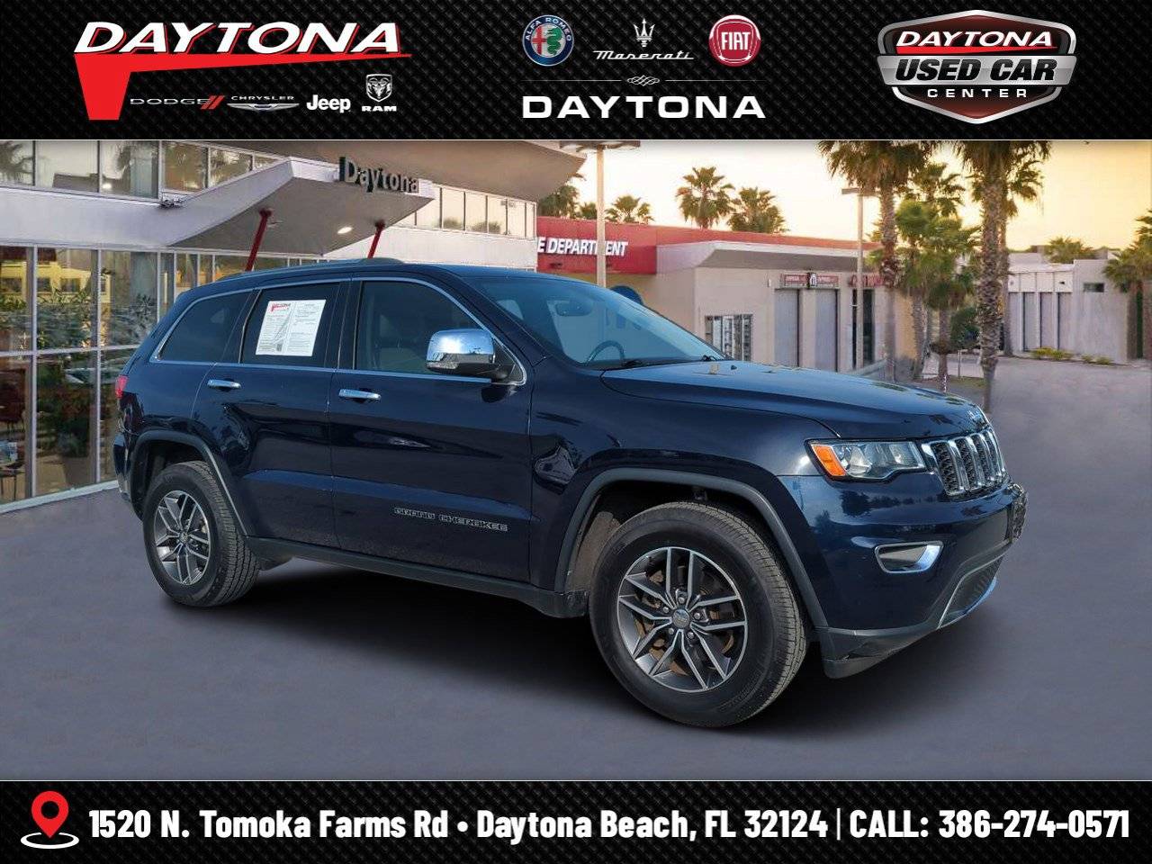 2018 Jeep Grand Cherokee Limited — SUV — 66,904 mi — Daytona Beach, FL