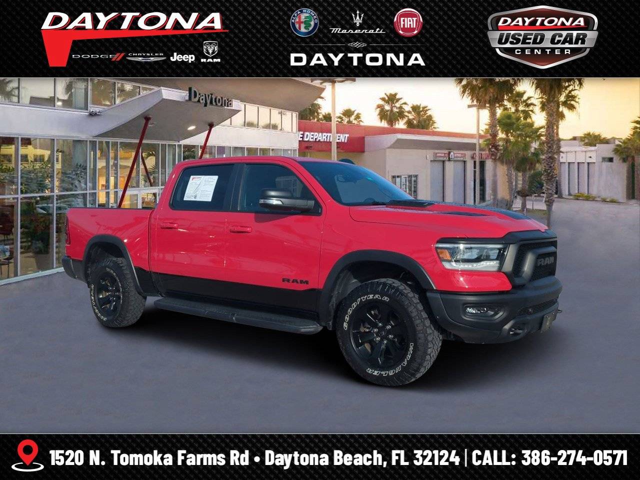 2022 Ram 1500 Rebel — Pickup Truck — 46,959 mi — Daytona Beach, FL