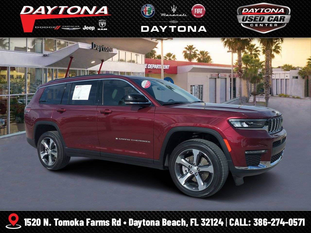 2025 Jeep Grand Cherokee Limited — SUV — 805 mi — Daytona Beach, FL