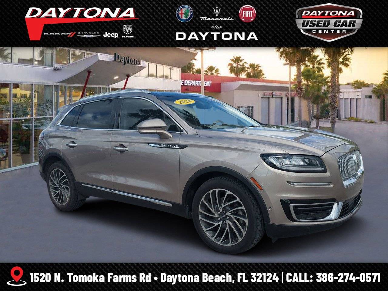 2020 Lincoln Nautilus Reserve — SUV — 79,778 mi — Daytona Beach, FL