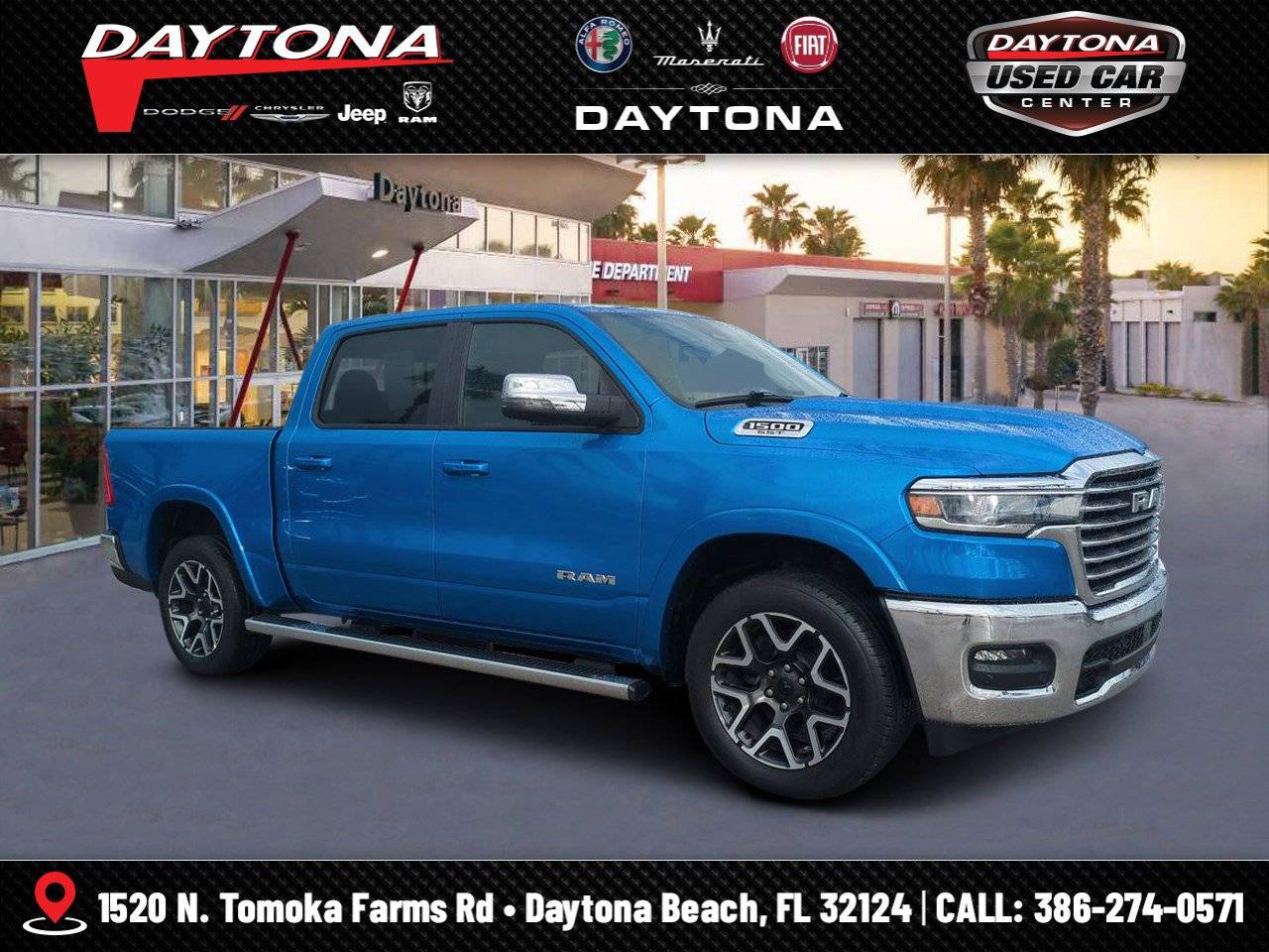 2025 Ram 1500 Laramie — Pickup Truck — 1,323 mi — Daytona Beach, FL