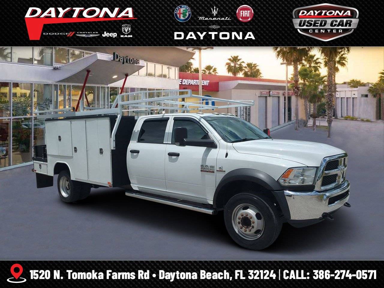 2018 Ram 5500 Tradesman — Chassis Cab Truck — 41,366 mi — Daytona Beach, FL