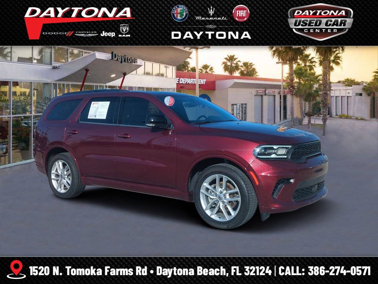 2024 Dodge Durango GT Plus — SUV — 3,118 mi — Daytona Beach, FL