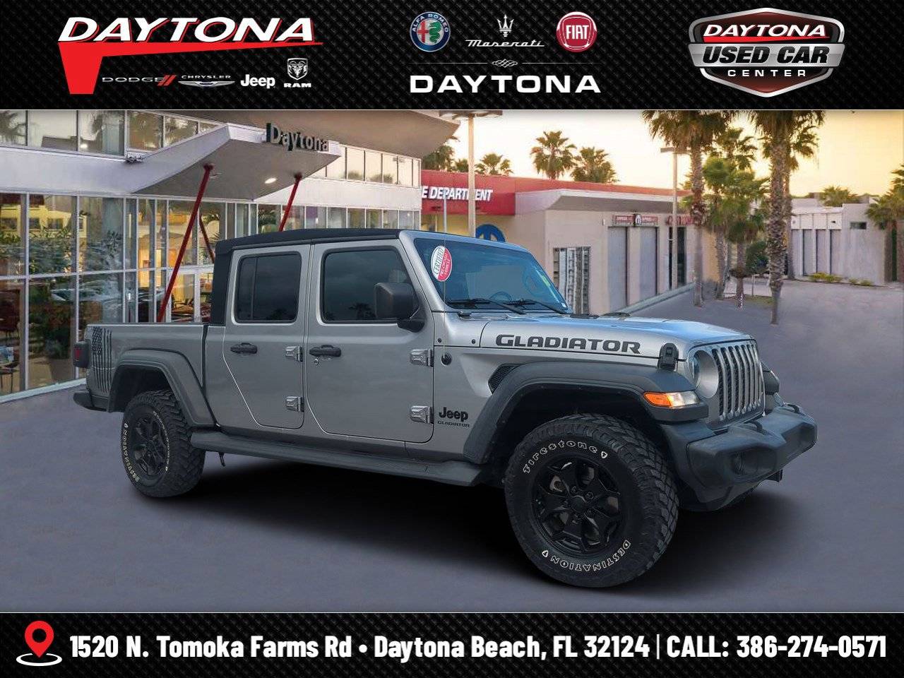 2020 Jeep Gladiator Sport S — Pickup Truck — 33,928 mi — Daytona Beach, FL
