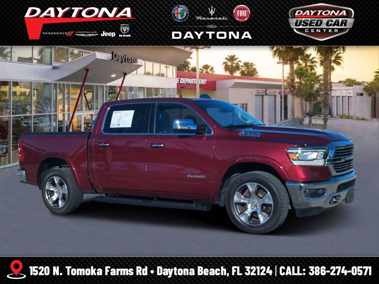 2019 Ram 1500 Laramie — Pickup Truck — 61,087 mi — Daytona Beach, FL