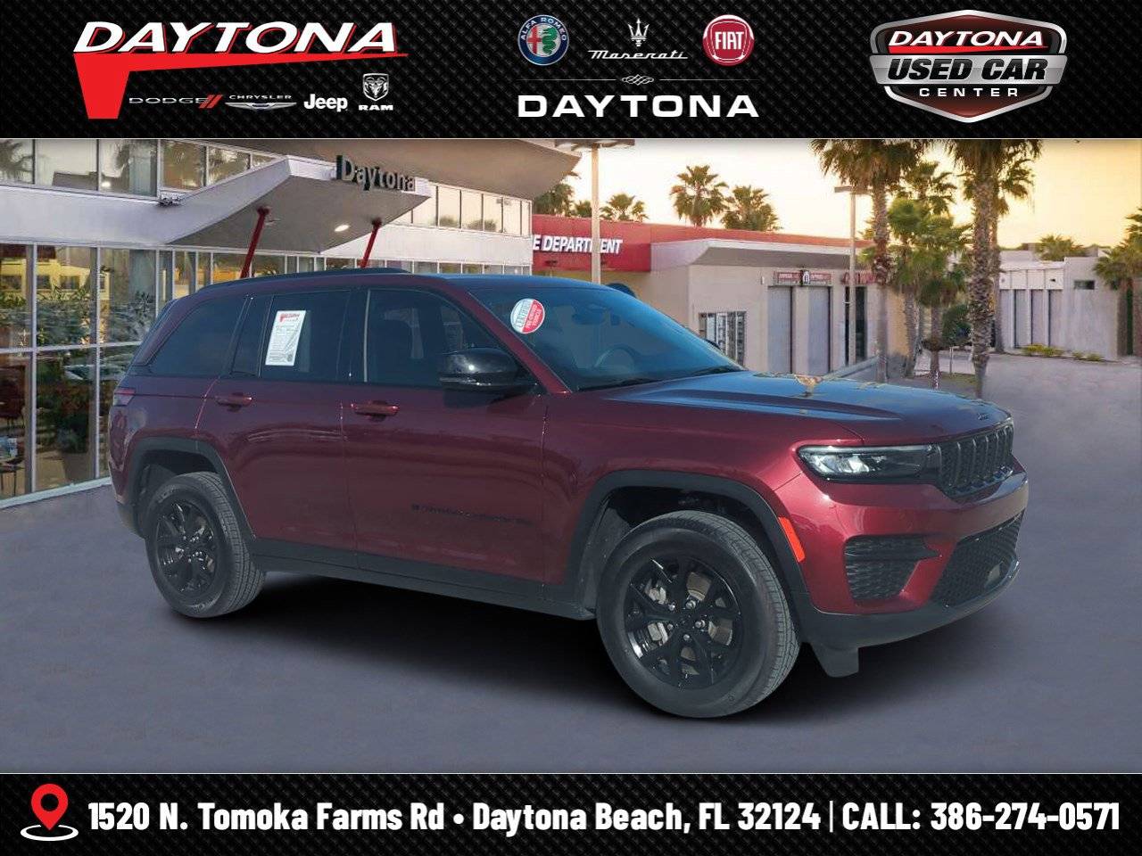 2025 Jeep Grand Cherokee Altitude X — SUV — 5,041 mi — Daytona Beach, FL