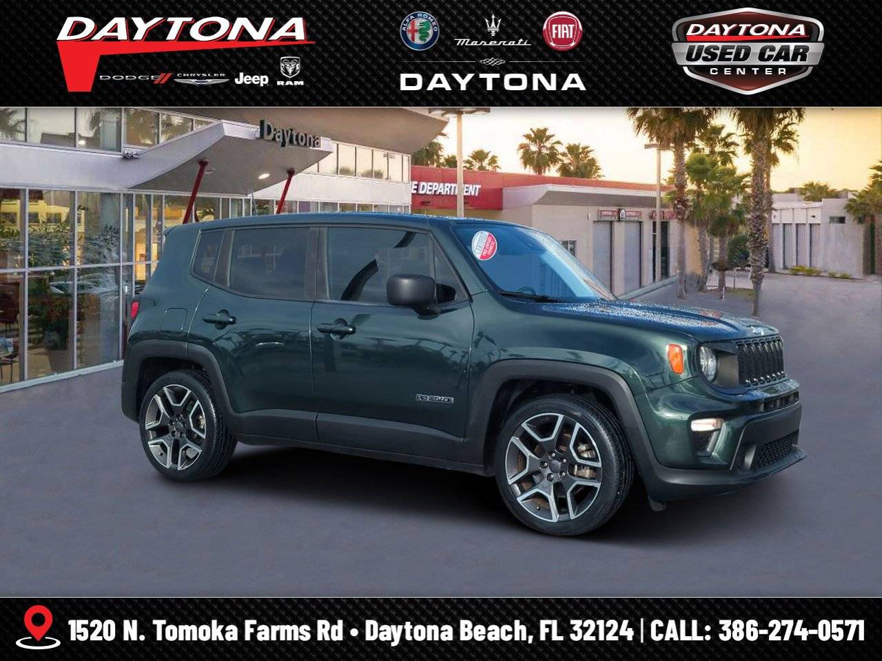 2021 Jeep Renegade Jeepster — SUV — 24,939 mi — Daytona Beach, FL