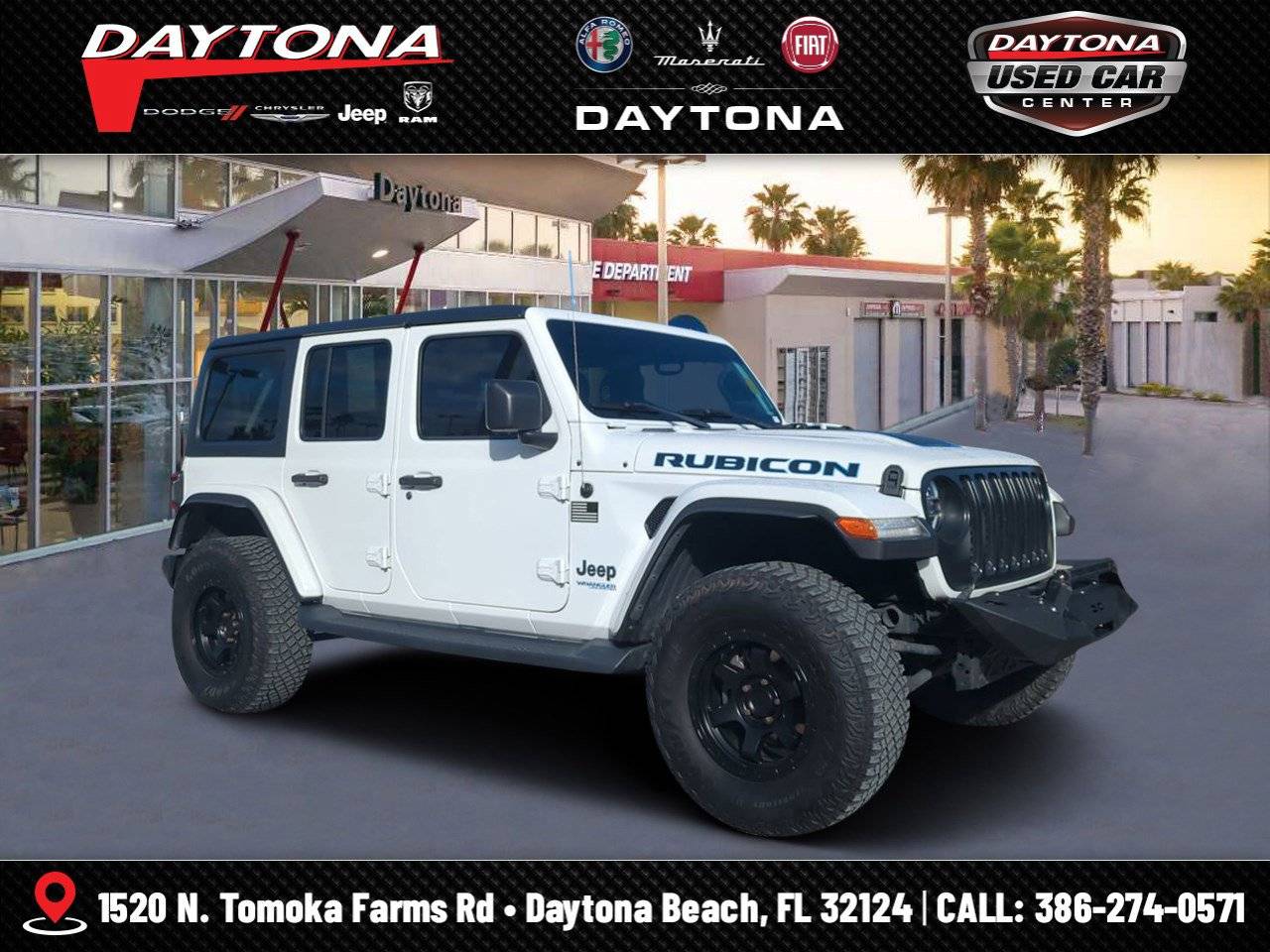 2021 Jeep Wrangler Rubicon 4xe — SUV — 26,375 mi — Daytona Beach, FL