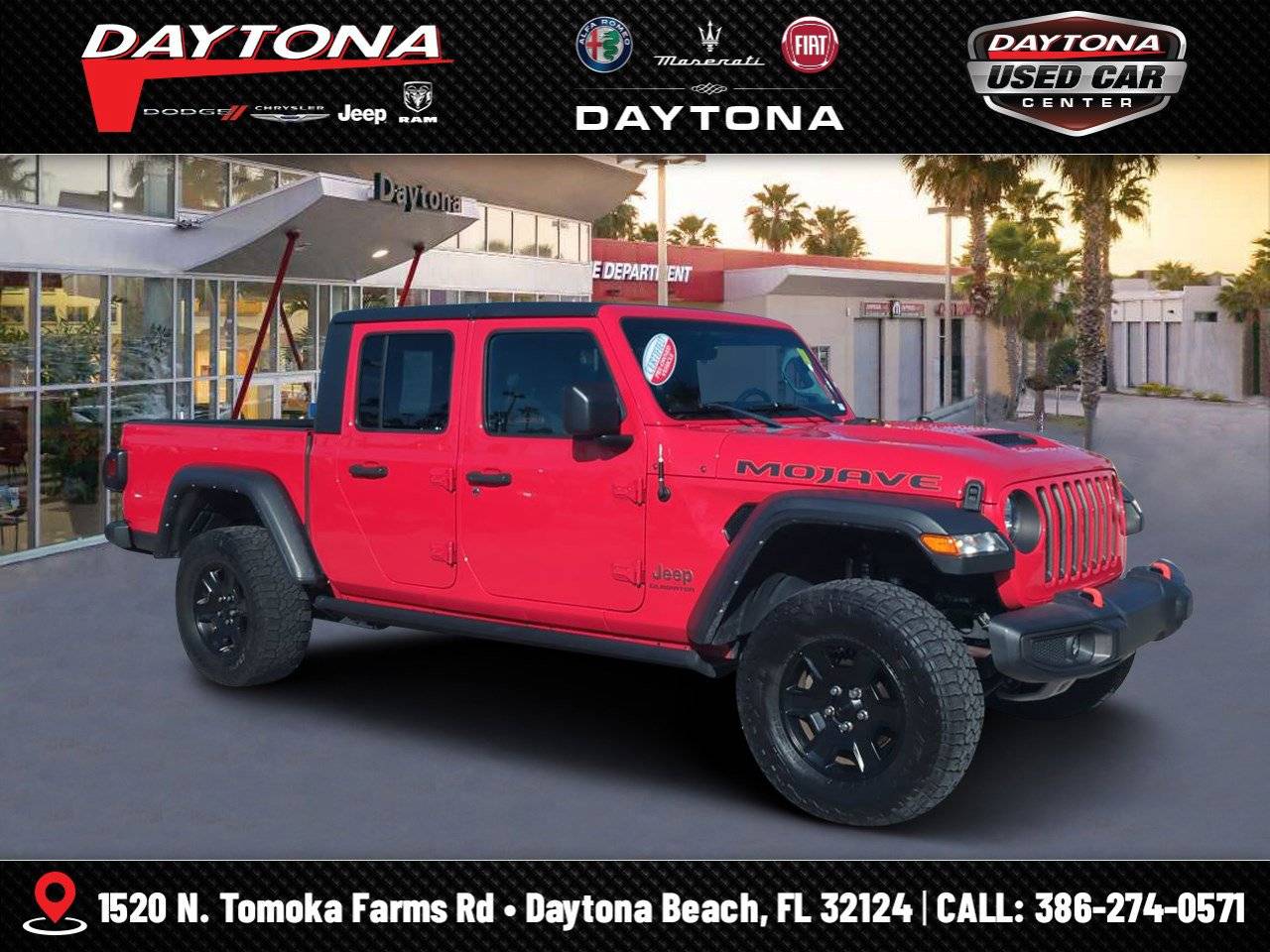 2021 Jeep Gladiator Mojave — Pickup Truck — 58,391 mi — Daytona Beach, FL