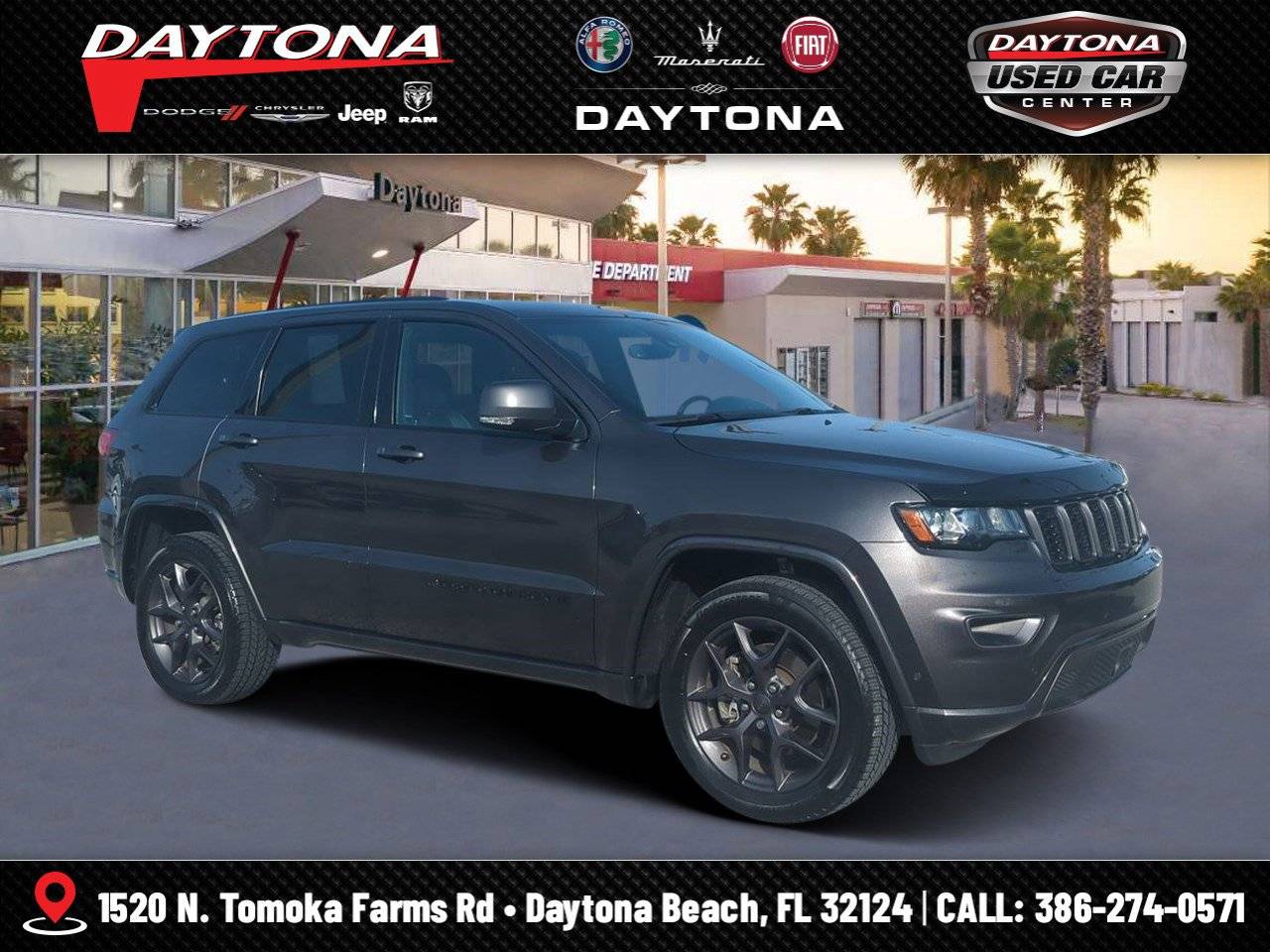 2021 Jeep Grand Cherokee WK 80th Anniversary — SUV — 90,768 mi — Daytona Beach, FL