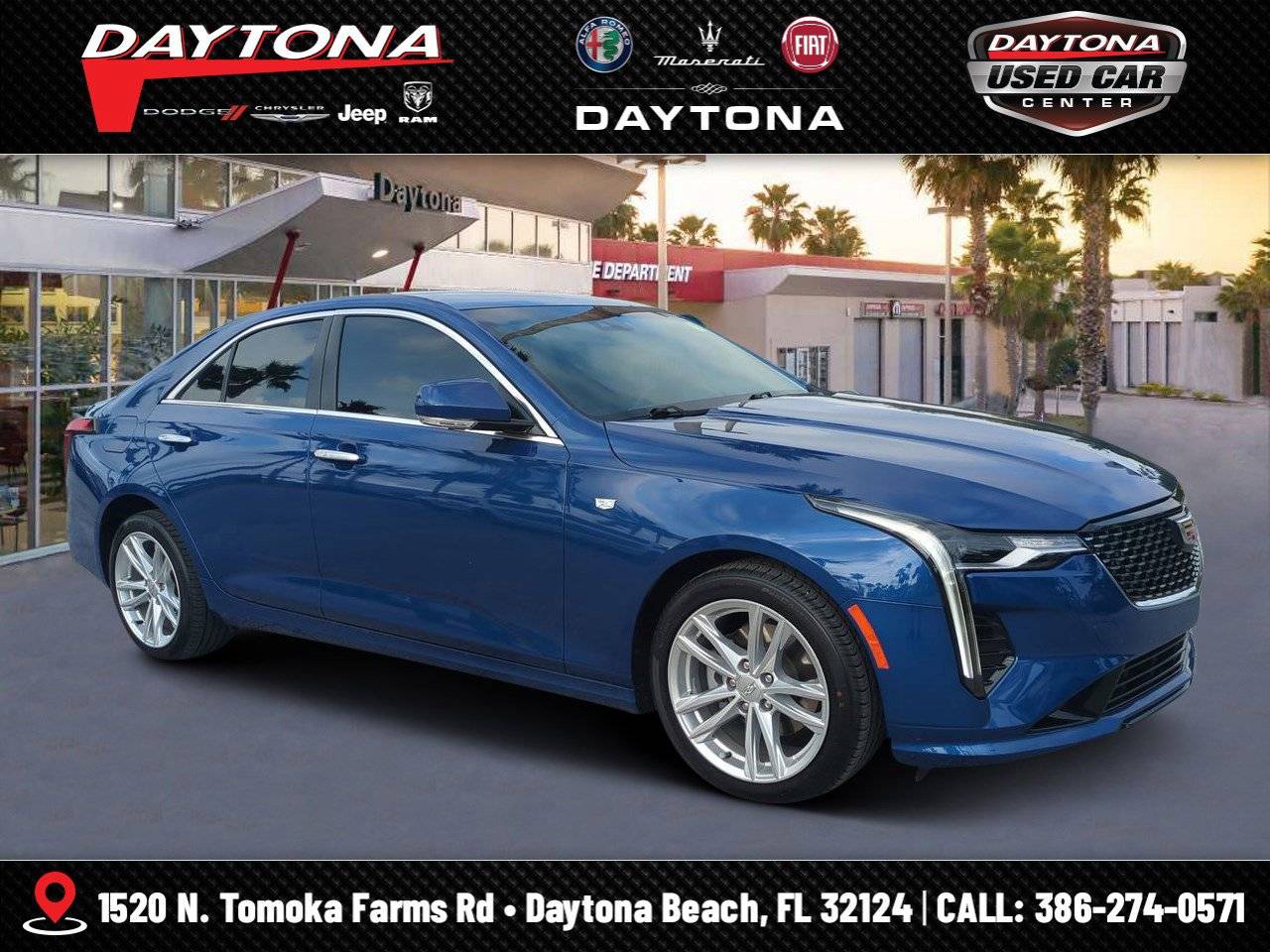 2023 Cadillac CT4 Luxury — Sedan — 15,269 mi — Daytona Beach, FL