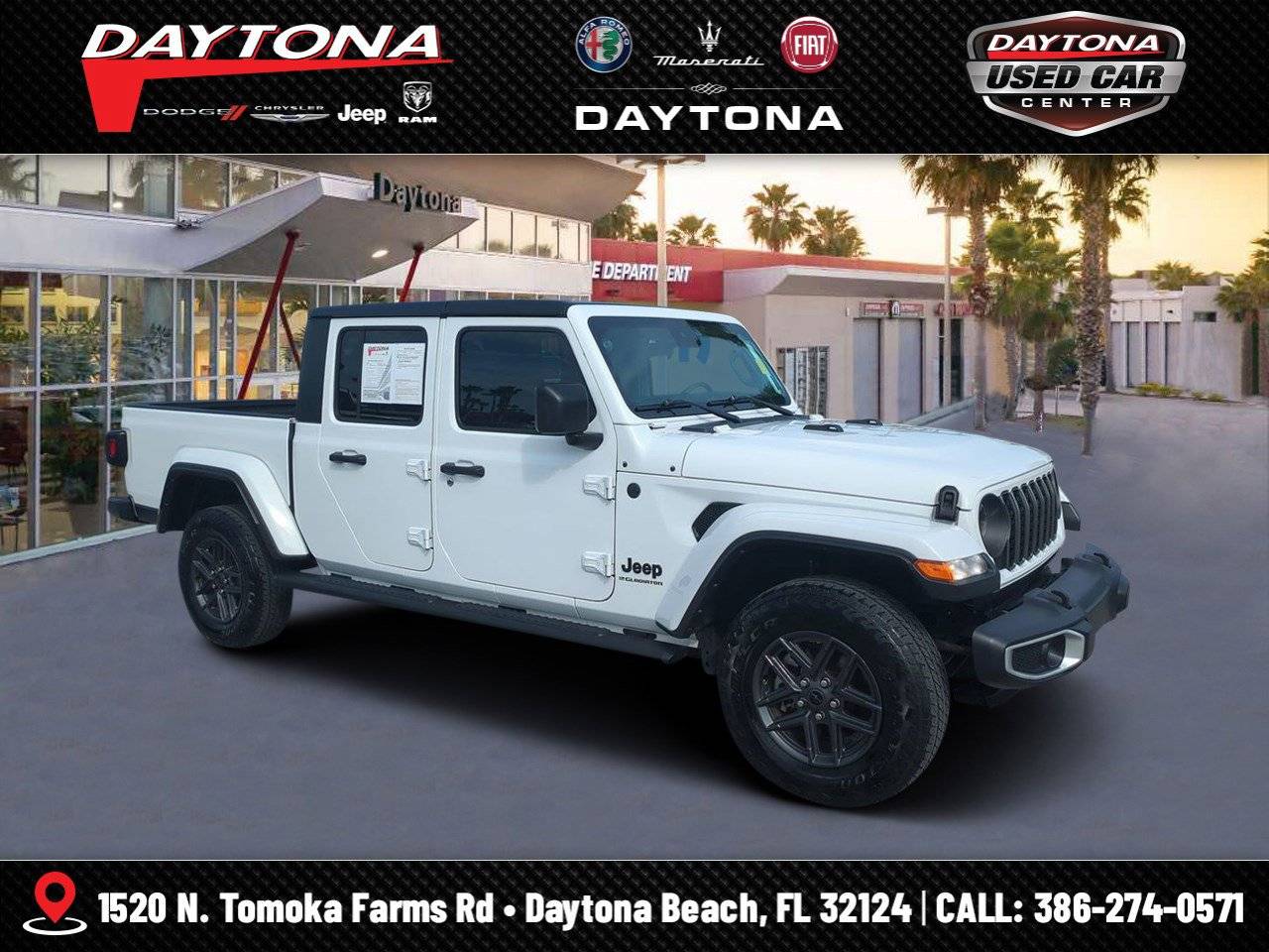 2024 Jeep Gladiator Sport S — Pickup Truck — 16,430 mi — Daytona Beach, FL