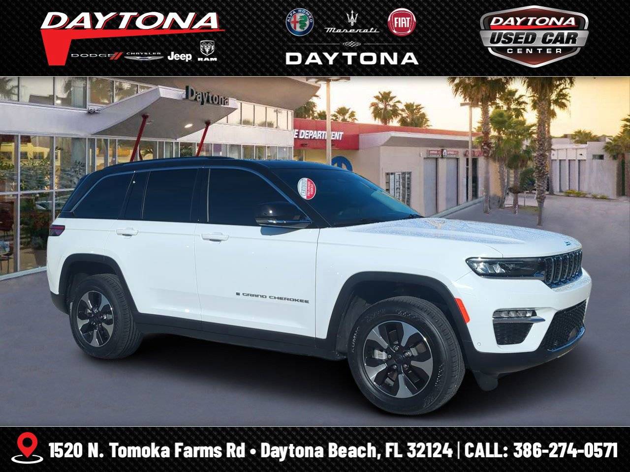 2022 Jeep Grand Cherokee 4xe — SUV — 23,604 mi — Daytona Beach, FL