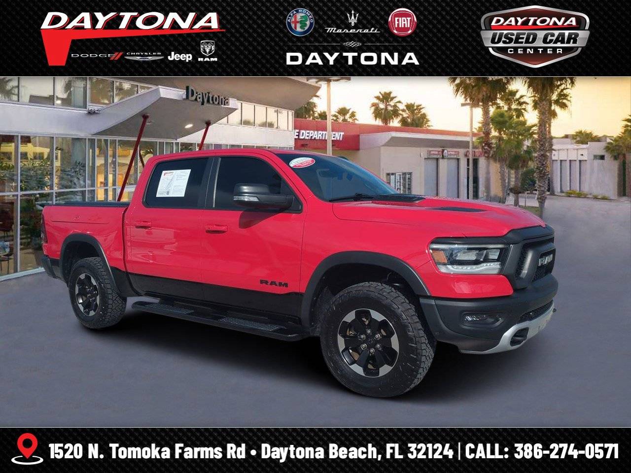 2022 Ram 1500 Rebel — Pickup Truck — 31,964 mi — Daytona Beach, FL