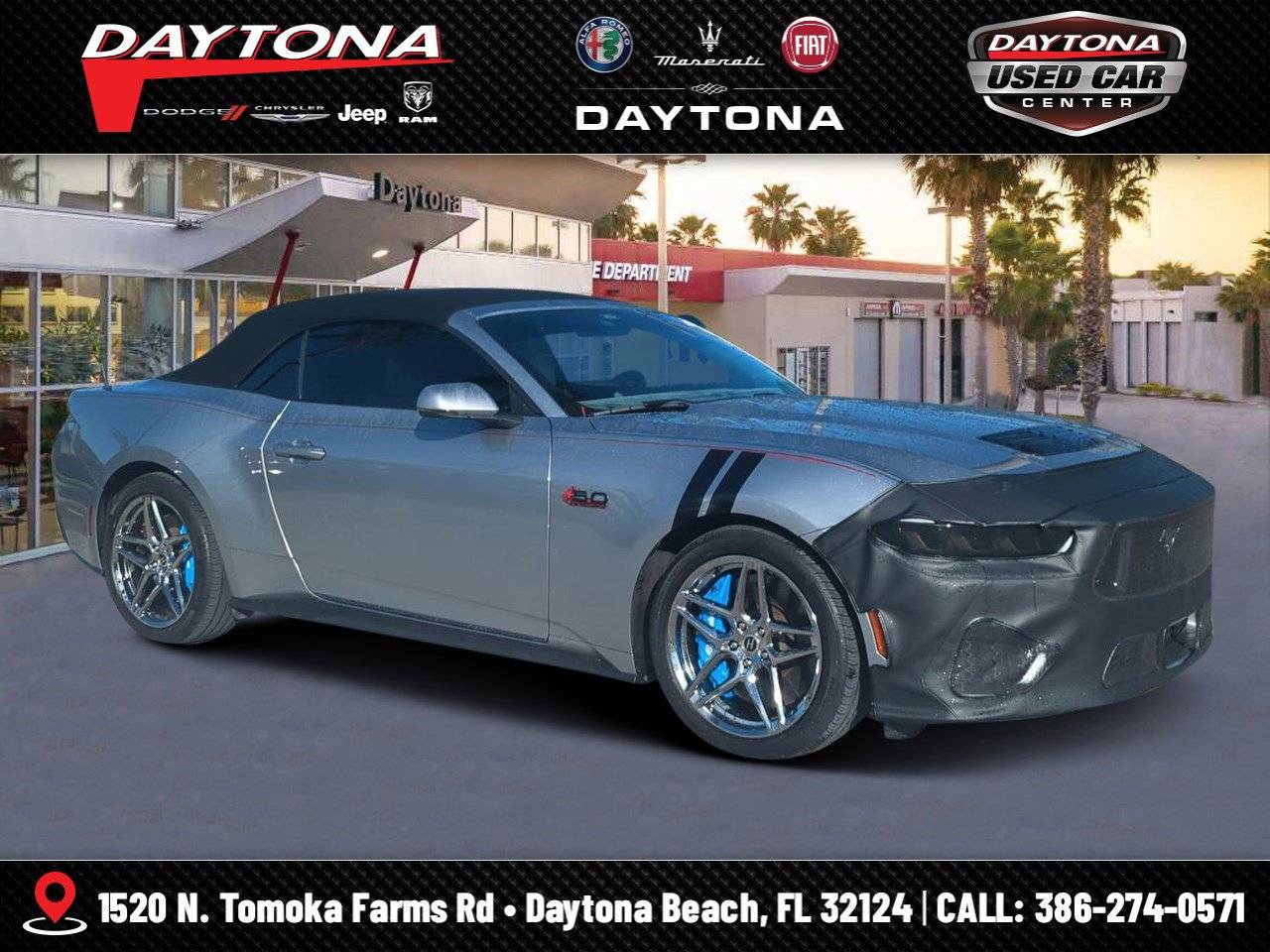 2024 Ford Mustang GT Premium — Convertible — 7,918 mi — Daytona Beach, FL