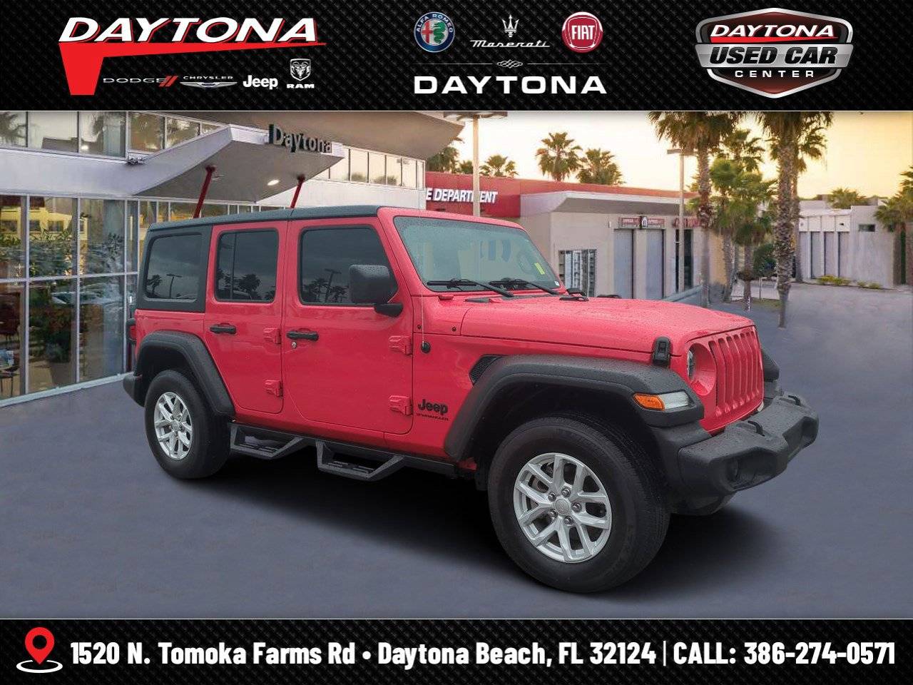 2023 Jeep Wrangler Sport S — SUV — 26,746 mi — Daytona Beach, FL